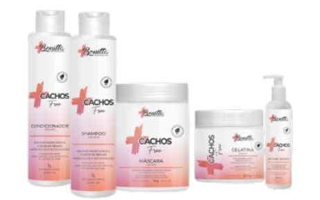 Produto da linha Cachos Free +Bonitta