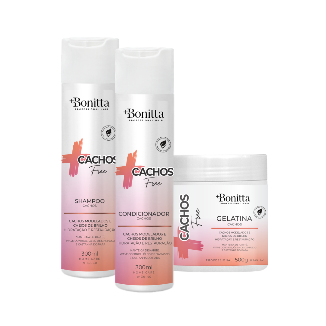 Produto da linha Cachos Free +Bonitta